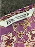 Zara 100% Polyester Purple Kimono Size XS - photo 7