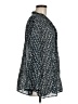 Max Mara Print Black Long Sleeve Blouse Size M (estimated) - photo 4