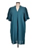Unbranded 100% Polyester Teal Casual Dress Size L - photo 1