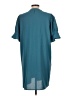 Unbranded 100% Polyester Teal Casual Dress Size L - photo 2