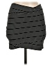 BCBGMAXAZRIA Stripes Black Casual Skirt Size S - photo 1