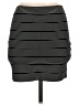 BCBGMAXAZRIA Stripes Black Casual Skirt Size S - photo 2