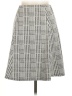 Renee C. Houndstooth Gray Ivory Casual Skirt Size M - photo 2