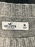 Hollister Solid Gray Pullover Sweater Size M - photo 6