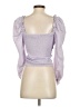 ASTR The Label 100% Polyester Purple 3/4 Sleeve Blouse Size P (petite) - photo 2