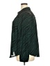 Torrid 100% Polyester Animal Print Green Long Sleeve Blouse Size 2X Plus (2) - photo 5
