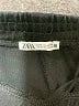 Zara Solid Black Track Pants Size M - photo 3