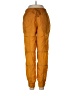 Zara Solid Orange Cargo Pants Size M - photo 1