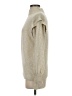 Central Park West 100% Polyester Tweed Gold Turtleneck Sweater Size S - photo 5