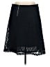 Alfani 100% Polyester Solid Black Casual Skirt Size 16 - photo 2