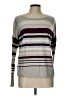 Vince. Stripes Gray Pullover Sweater Size L - photo 1