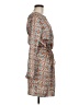 The Limited 100% Polyester Paisley Brown Tan Casual Dress Size M - photo 4
