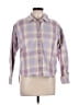 J.Crew Plaid Purple Long Sleeve Button-Down Shirt Size XS - photo 1