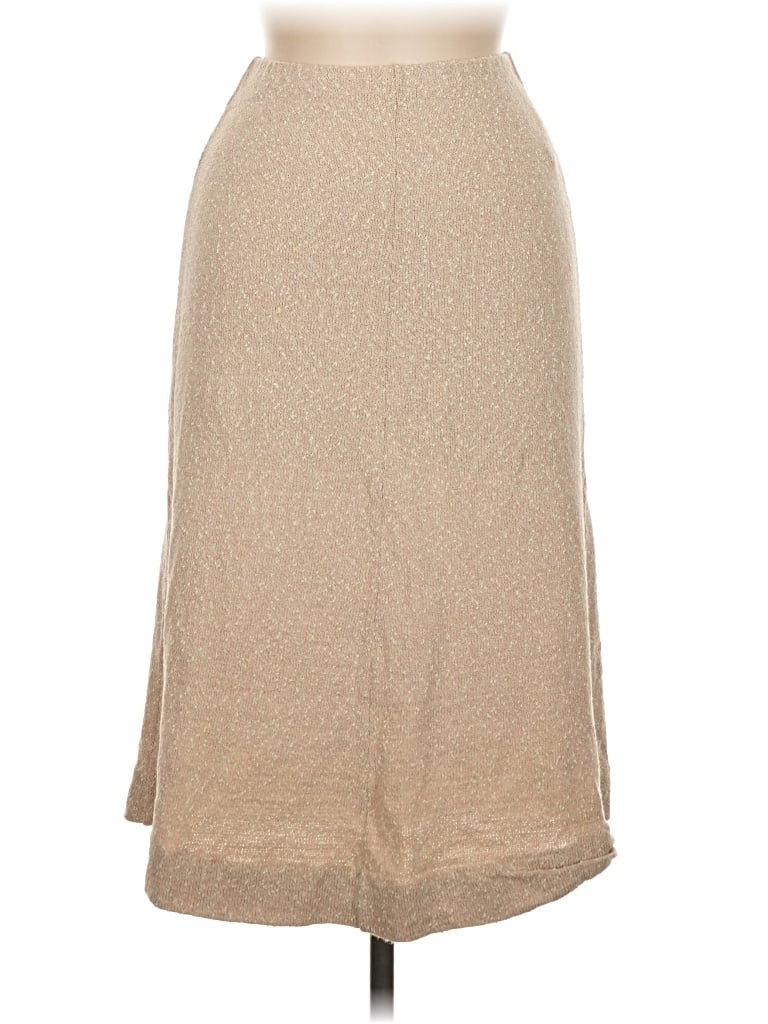 Pre-owned Kasper Casual Skirt In Tan