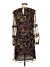 CeCe Floral Burgundy Cocktail Dress Size XS - photo 2