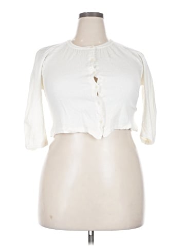 Jenni Kayne Short Sleeve Button-Down Shirt (view 1)