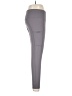 Apana Solid Gray Active Pants Size L - photo 4