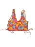 Unbranded Floral Orange Swimsuit Top Size 1X - photo 2