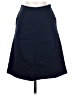 Boden 100% Cotton Solid Blue Formal Skirt Size 2R - photo 1