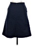 Boden 100% Cotton Solid Blue Formal Skirt Size 2R - photo 2