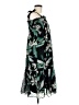 maette 100% Polyester Tropical Green Cocktail Dress Size M - photo 4