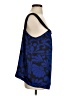 Apostrophe 100% Polyester Blue Sleeveless Blouse Size L - photo 4