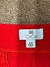CeCe Solid Red Casual Pants Size 22 - photo 4