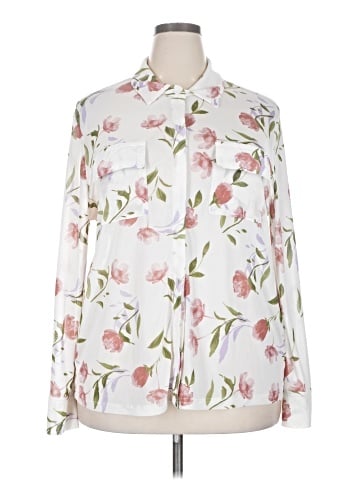 JLUXLABEL Long Sleeve Blouse (view 1)