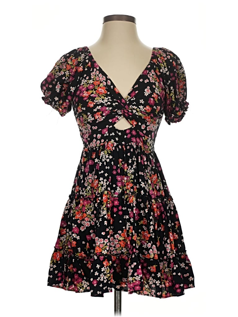 Pre-owned Angie Cocktail Dress In Black