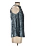 LoveRiche Blue Sleeveless Blouse Size S - photo 4