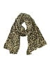 Zara 100% Acrylic Animal Print Gold Tan Scarf One size - photo 1