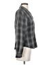 Ann Taylor Plaid Gray Long Sleeve Blouse Size S - photo 4