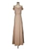 Jenny Yoo Collection 100% Polyester Tan Casual Dress Size 2 - photo 1