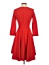Express Solid Red Cocktail Dress Size XS - photo 2