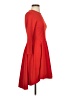 Express Solid Red Cocktail Dress Size XS - photo 4