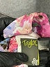Taylor 100% Polyester Floral Pink Casual Dress Size 8 - photo 6