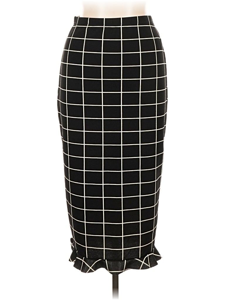 Pre-owned Unbranded Formal Skirt In Black