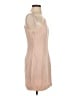 Intermix 100% Polyester Solid Tan Cocktail Dress Size S - photo 4