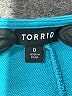 Torrid Color Block Teal Casual Dress Size Lg Plus (0) - photo 7
