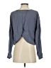 Madewell Gray Long Sleeve Top Size XXS - photo 2