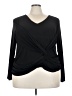 Marc Bouwer Black Long Sleeve Top Size 3X - photo 1