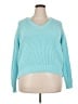 Unbranded Teal Pullover Sweater Size 4X (estimated) - photo 1