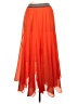 Vanessa Virginia 100% Polyester Orange Formal Skirt Size XS - photo 2