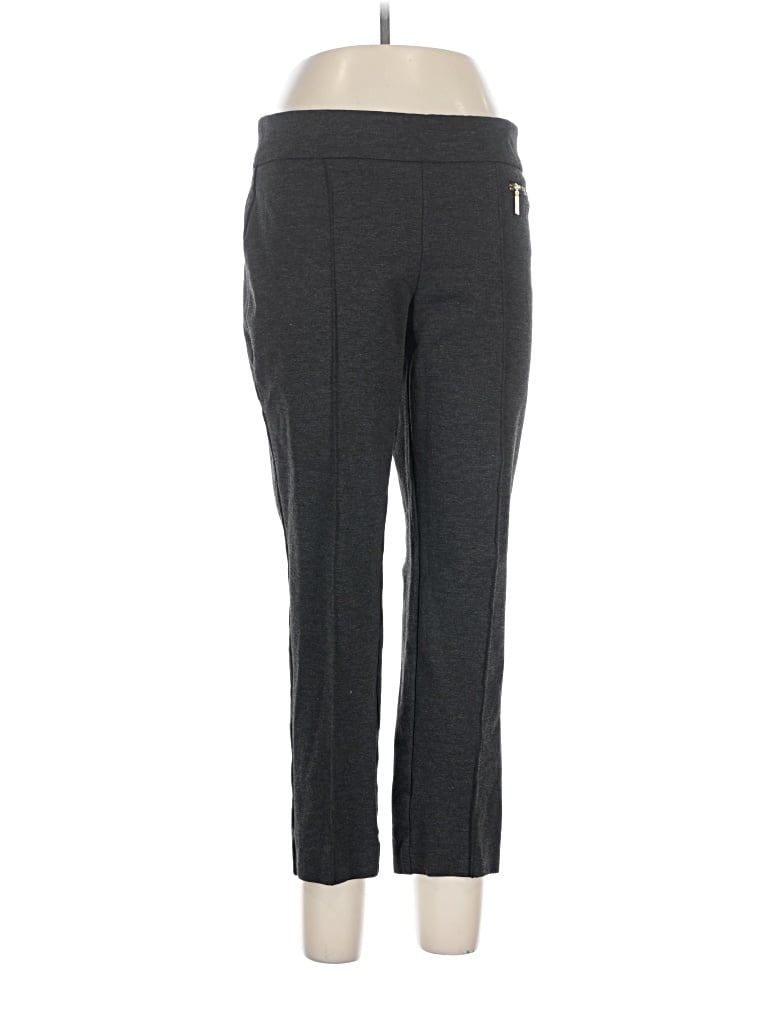 Pre-owned Anne Klein Active Pants In Gray