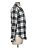 Rails 100% Rayon Plaid Silver Long Sleeve Button-Down Shirt Size M - photo 4