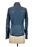Trouve 100% Lyocell Blue Long Sleeve Button-Down Shirt Size XS - photo 2