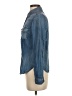 Trouve 100% Lyocell Blue Long Sleeve Button-Down Shirt Size XS - photo 5