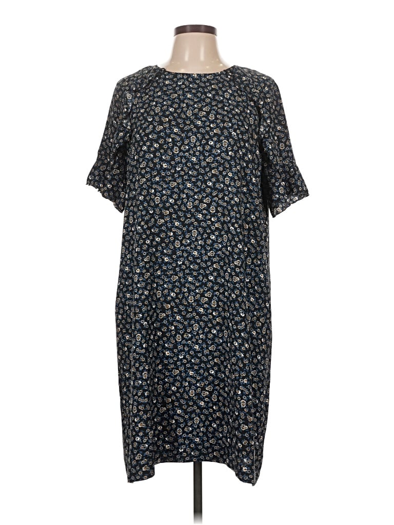 Pre-owned Ann Taylor Casual Dress In Blue