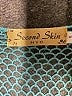 Second Skin Graphic Teal Cocktail Dress Size S - photo 7