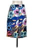 Weston 100% Polyester Print Blue Casual Skirt Size XS - photo 2